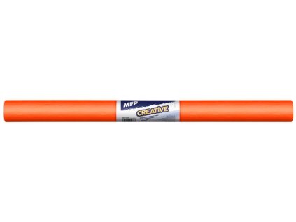 krepový papier rolka 50x200cm neón oranžový 5811366