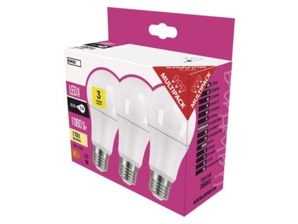 LED žiarovka Classic A60 / E27 / 10,7 W (75 W) / 1 060 lm / teplá biela