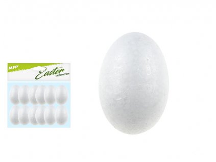 vajíčka plast 4cm/12ks hladké 2221492