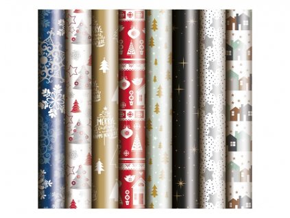 baliaci papier vianočný rolky 500x70 mix č.7 5811676