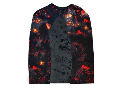 plášť čarodejnícky čiernočervený 70x100cm 1042273