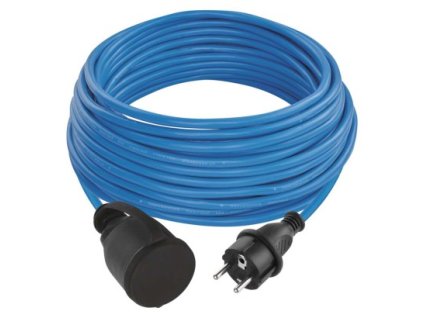 Špeciálny predlžovací kábel 20 m / 1 zásuvka / silikónový / 230 V / 1,5 mm2