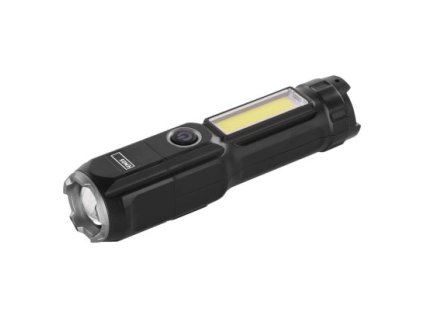 Dobíjacia plastová baterka LED P3213, 110 lm, 1 200 mAh