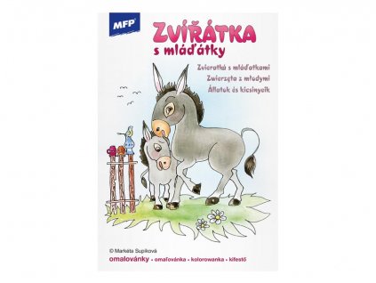 omalovánky Zvieratká s mláďatkami 5301202