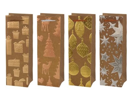 taška vianočná T12 KRAFT mix V29 (120x360x85) 5252787