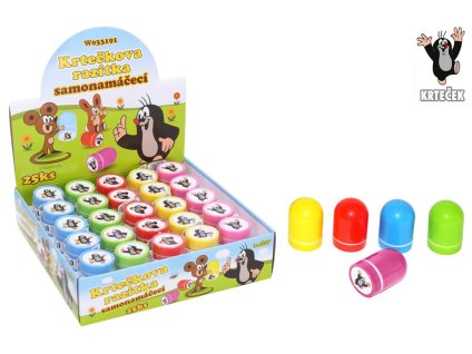 Pečiatka W033191 Krtek 5 farieb