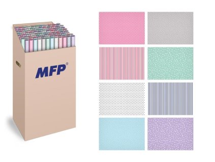 baliaci papier rolky 2x100x70 LUX MIX 5811848