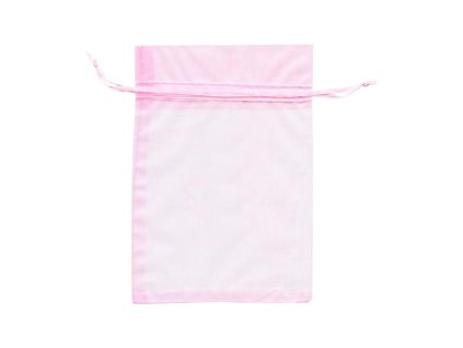 vrecko organza 7,5 x 10cm ružové 5800788