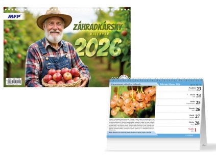 sK Kalendár 2026 stolový Záhradkársky 1061716