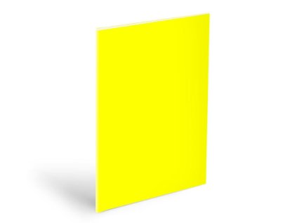 obal na zošity A5 NEON yellow, 180mic 5371258