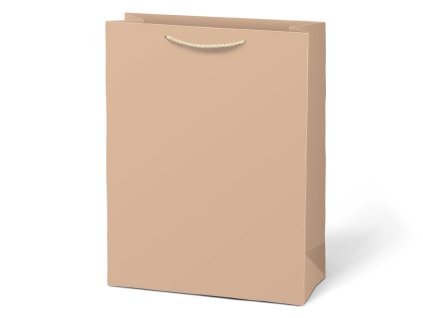 taška darčeková T 5 kraft 260x320x100 béžová 5252946