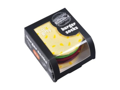 gifty - Ponožky 43- 45 - BURGER 1042630