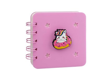 gifty -Bloček Silikon růžový + jeden pin zdarma 7510206