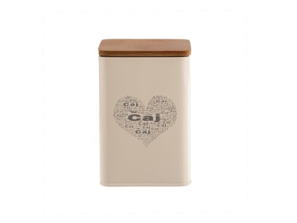 Dóza Čaj SRDCE 9,5x9,5x14 cm