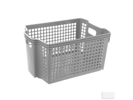 Košík Stack stohovateľný 28x19,5x14,5 cm
