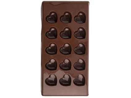 Forma na čokoládu srdce