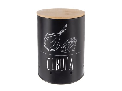 Dóza pr. 13 cm Cibuľa BLACK