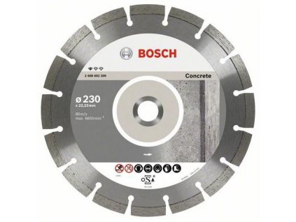 88165 bosch diamantovy kotuc 150 mm professional for concrete 2608602198