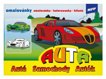 omaľovánky Autá 5300266