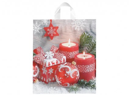 igelitová vianočná taška vzor 4 39x46x8 (s uchom) 5251266