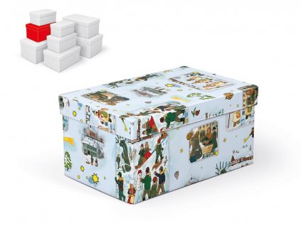 krabička darčeková vianočná B-V005-DL 22x14x11cm 5370765