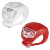 LED predné + zadné sviet. na bicykel P3921 na 2×CR2032, 10 lm