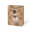 taška vianočná M LUX KRAFT mix V7 (190x250x90) 5252718