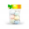 vajíčka plast 6cm/6ks mix farieb (prelis) 2221730