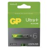 Alkalická batéria GP Ultra Plus LR03 (AAA), 6 ks