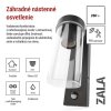 Záhradné nástenné svietidlo ZALA, senzor súmraku, 14,5 x 8,9 x 26,2 cm, 1 x E27, 15 W