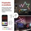GoSmart LED svietidlo Lines white, 9 dielov, 34 W, RGBIC stmievateľné, WiFi