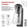 Záhradné nástenné svietidlo ZALA, 14,5 x 8,9 x 26,2 cm, 1 x E27, 15 W