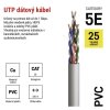 Datový kábel UTP CAT 5E PVC Basic, 100m