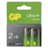 Alkalická batéria GP Ultra Plus LR14 (C), 2 ks