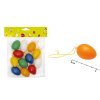 vajíčka plast 4cm jednofar 12ks mix S32081 2221006