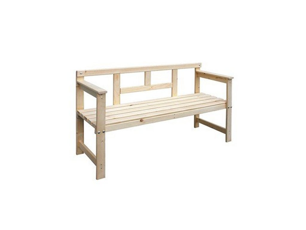 Dřevěná lavice 120x45x80 cm
