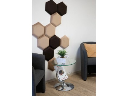 Screenshot 2024 11 14 at 12 57 13 Čalouněný panel nástěnný Hexagon 6x15cm karamelová Riwiera 24 Egibi.cz