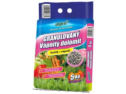 Screenshot 2025 05 14 at 10 28 49 AGRO Vápnitý dolomit granulovaný 5 kg Zahradnictví Krkoška Bylinky květiny sazenice zahradnické potřeby doplňky