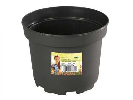 Květník CLASSIC MCI lehčený plastový s dezénem d17cm 2l