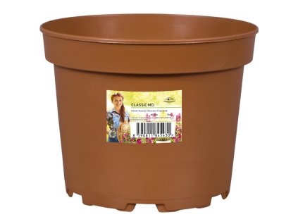 Květník CLASSIC MCI lehčený plastový s dezénem d23cm 5l