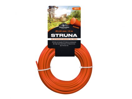 Struna do sekačky kulatá 2mmx15m