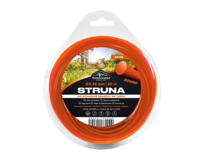 Struna do sekačky kulatá 2,4mmx50m