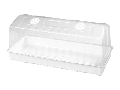 Miniskleník s ventilací bílý 47x20x20cm