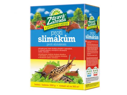 Přípravek proti slimákům ZDRAVÁ ZAHRADA 1,5kg