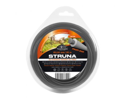 Struna do sekačky PROFIDUO kulatá 2mmx20m