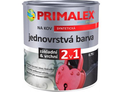 Primalex JEDNOVRSTVÁ BARVA 2v1 NA KOV