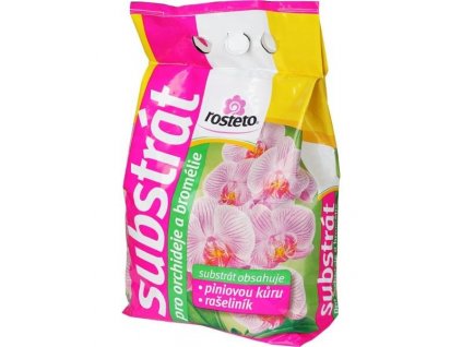 Substrát Orchideje a bromélie Rosteto - 3 l