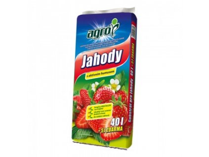 AGRO Substrát pro jahody 40 + 5 l ZDARMA