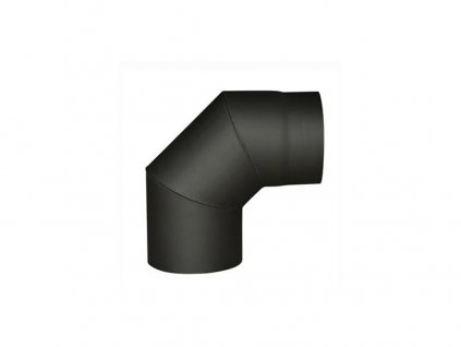 koleno kouřové 150mm/90st.t.1,5mm ČER