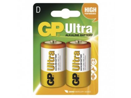 Alkalická baterie GP Ultra D (LR20)